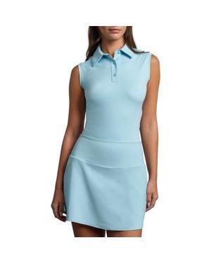 Rhone Course To Court Sleeveless Polo - Blue