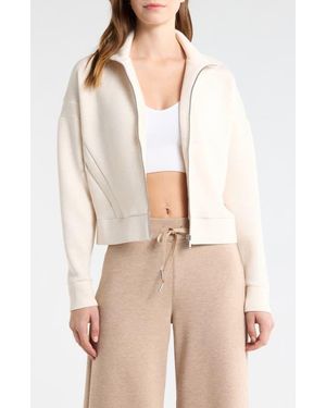 Spanx Airessentials Track Jacket - Natural