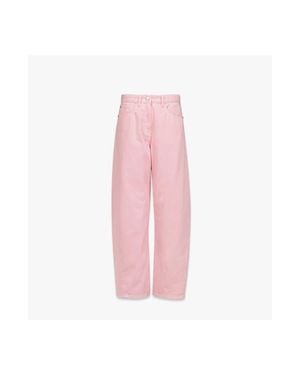 MCM Washed Denim Jeans - Pink