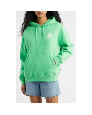 Rip Curl Surf Puff Heritage Hoodie Pullover - Green