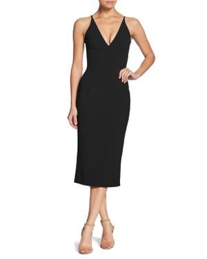 Dress the Population Lyla Midi Dress - Black