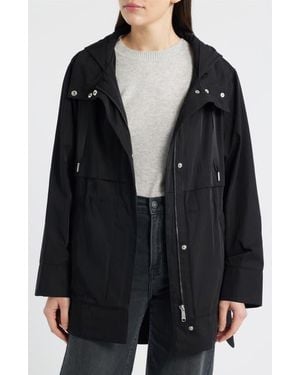 Sam Edelman Hooded Jacket - Black
