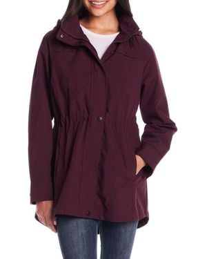 Gallery Packable Water Resistant Jacket - Purple