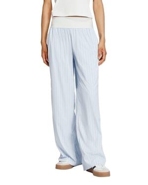 adidas Originals Stripe Wide Leg Pant - Blue