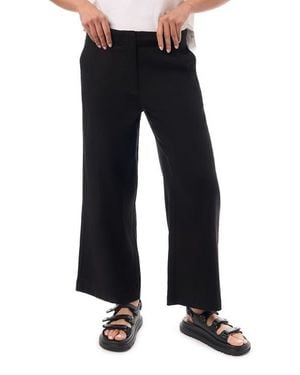 Equipment Linen Blend Crop Trouser - Blue
