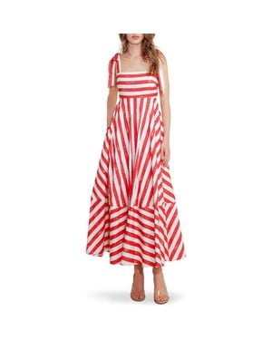 FREEMARKET Tie Strap Maxi Dress - Red
