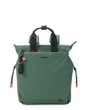 Hedgren Norio Water Repellent Backpack - Green
