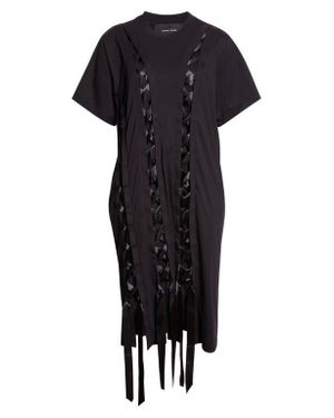 【送料&関税込】Simone Rocha Ribbed Multi Snap Bias Cut Dres Simone Rocha Simone Rocha Ribbed Multi Snap Bias Cut Dress