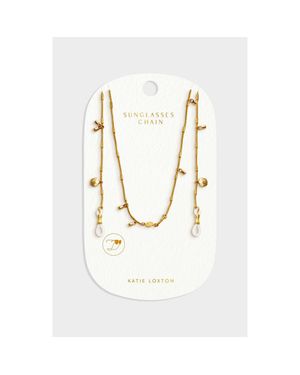 Katie Loxton Cochellia Sunglasses Chain - White