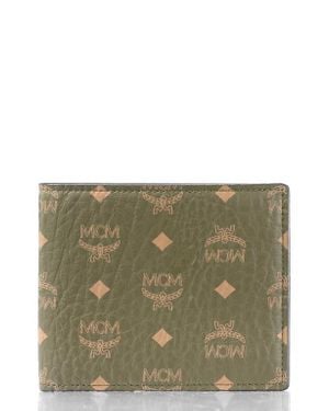 MCM Visetos Original Coated Canvas Bifold Wallet - Multicolor