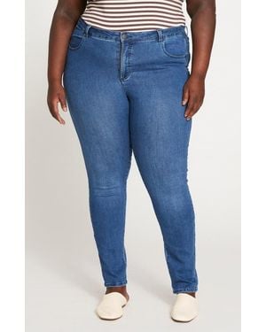 UNIVERSAL STANDARD Seine Ankle Skinny Jeans - Blue