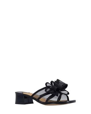 J. Reneé Finola Block Heel Sandal - Black