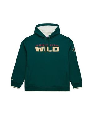 Mitchell & Ness Minnesota Wild Team Legacy Hoodie - Green