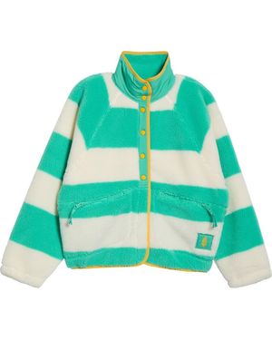 Free People Fp Movement Rocky Ridge Fleece Jacket - Green