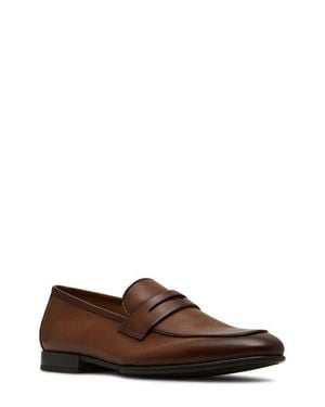 Steve Madden Boca Penny Loafer - Brown