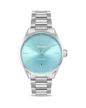 Vincero Icon Automatic Bracelet Watch, 41Mm - Blue