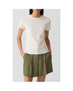 Theory 2 Nebulous Organic Cotton Tiny Tee - Green