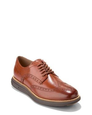 Cole Haan Øriginalgrand Remastered Shortwing Derby - Brown