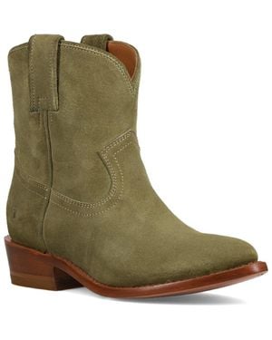 Frye Billy Short Western Boot - Green