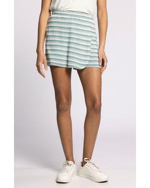 Thread & Supply Yori Wrap Skort - Blue