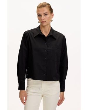 Exquise Theodora Long Sleeve Shirt - Black