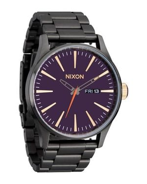 Nixon Sentry Bracelet Watch, 42Mm - Black