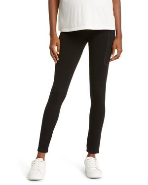 PREGGO LEGGINGS Smooth Out Seamless Maternity Leggings - Black