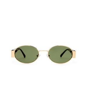 Aire Mars Ii 51Mm Oval Sunglasses - Green