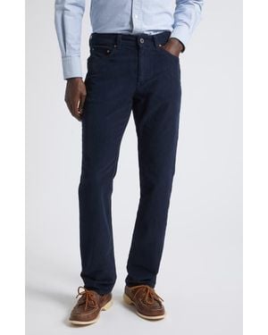 Boglioli Five-Pocket Stretch Corduroy Pants - Blue