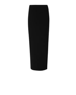 eem Knitted Pencil Skirt - Black