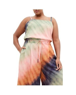 City Chic Sunset Ombré Camisole - Orange