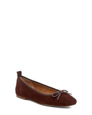 Kelsi Dagger Brooklyn Frankie Ballet Flat - Brown