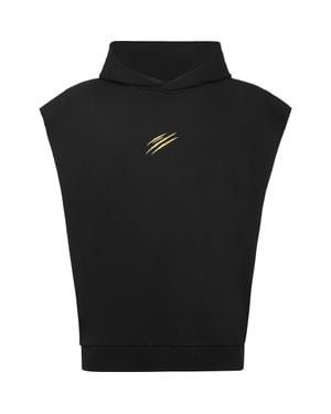 Philipp Plein Hooded Sweatshirt - Black