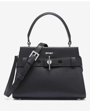 DKNY Bleeker Small Satchel - Black