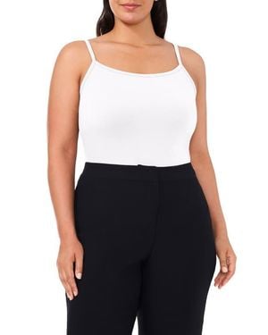 Halogen® Absolute Stretch Cotton Camisole - White