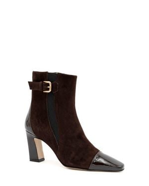 Amalfi by Rangoni Feroce Cap Toe Bootie - Brown