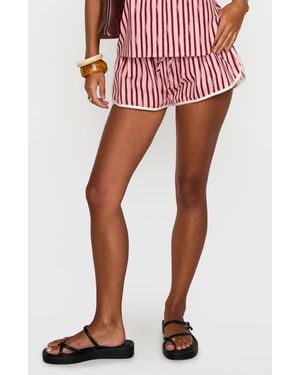 Princess Polly Your Everything Shorts - Red