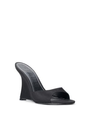 STAUD Brigitte Wedge Sandal - Black
