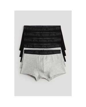 H&M 5-Pack Trunks - Black