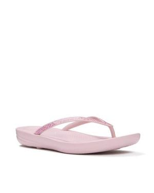 Fitflop Iqushion Ombre Sparkle Flip-Flops - Pink