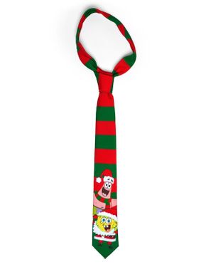 Opposuits Spongebob Christmas Tie - Multicolor