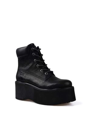 Zigi Platform Bootie - Black