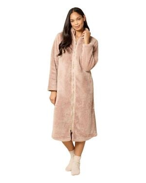 Softies Dreamplush Zip Robe - Natural