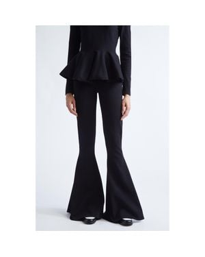 Giambattista Valli Knit Flare Leg Pants - Black