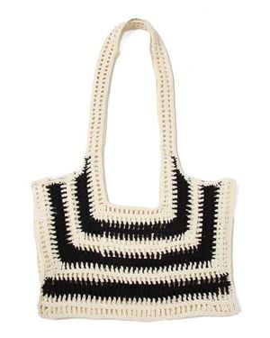 LSPACE Caylin Crochet Tote - White