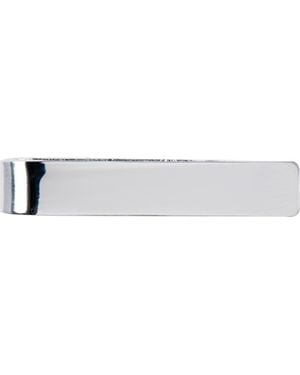 Brooklyn Brigade Solid Tie Clip - White