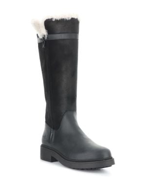 Bos. & Co. Neva Waterproof Genuine Shearling Boot - Black