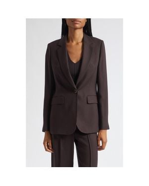 Reiss Jodie Single Button Blazer - Black