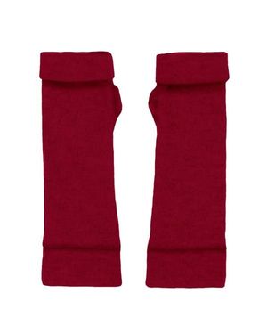 Celtic & Co. Cashmere Fingerless Gloves - Red