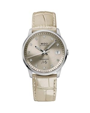 MIDO Commander Lady Diamond Automatic Bracelet Watch, 35Mm - Metallic